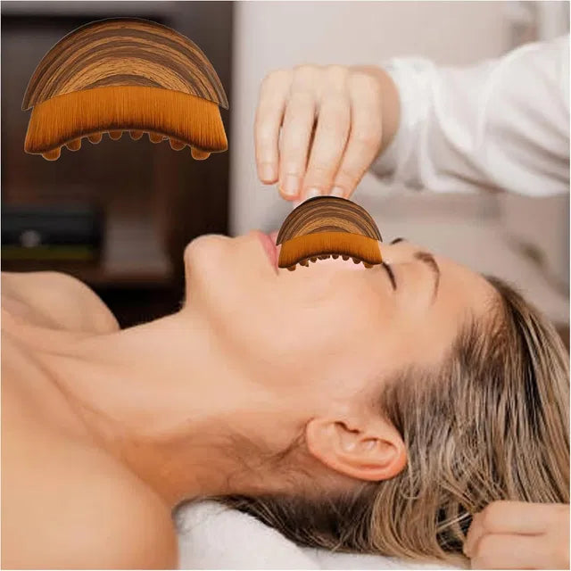 LymphLift™ Wooden Facial Contour & Lymphatic Drainage Brush