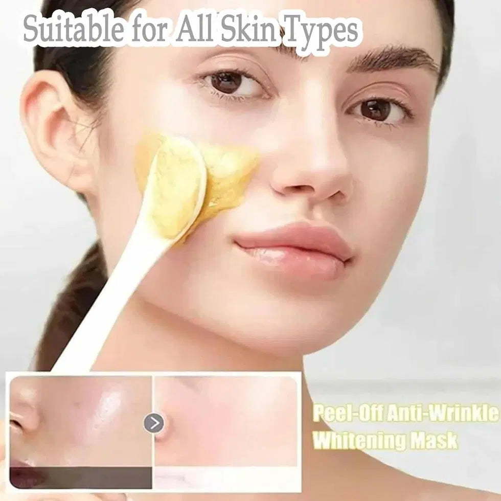 ✨ 98.4% Gold Peel-Off Mask – Instant Glow, Deep Pore Cleansing & Skin Tightening