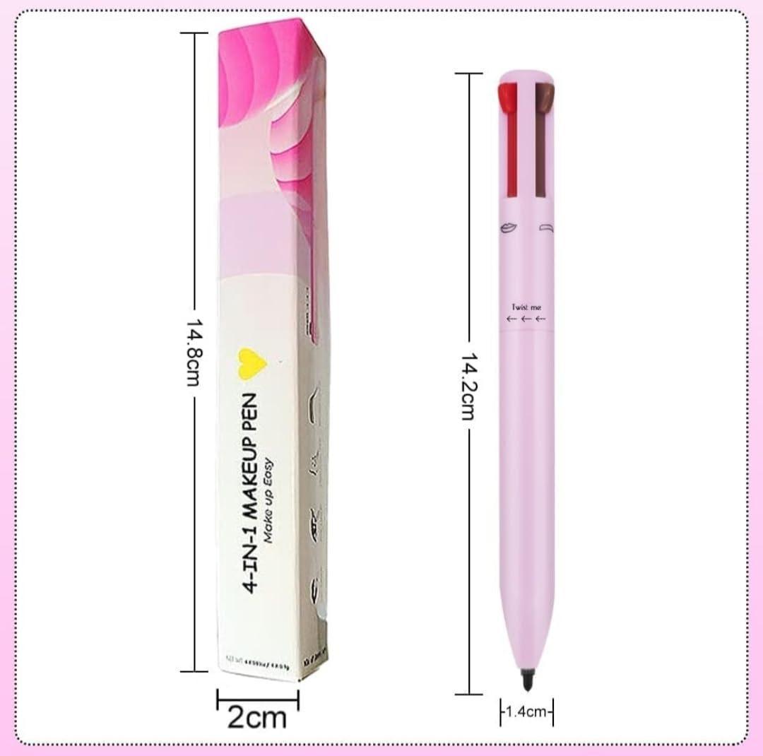 Katelia Beauty Touch-Up 4-in-1 Makeup Pen – Concealer, Eye/Brow Liner, Lip/Blush & Brightener