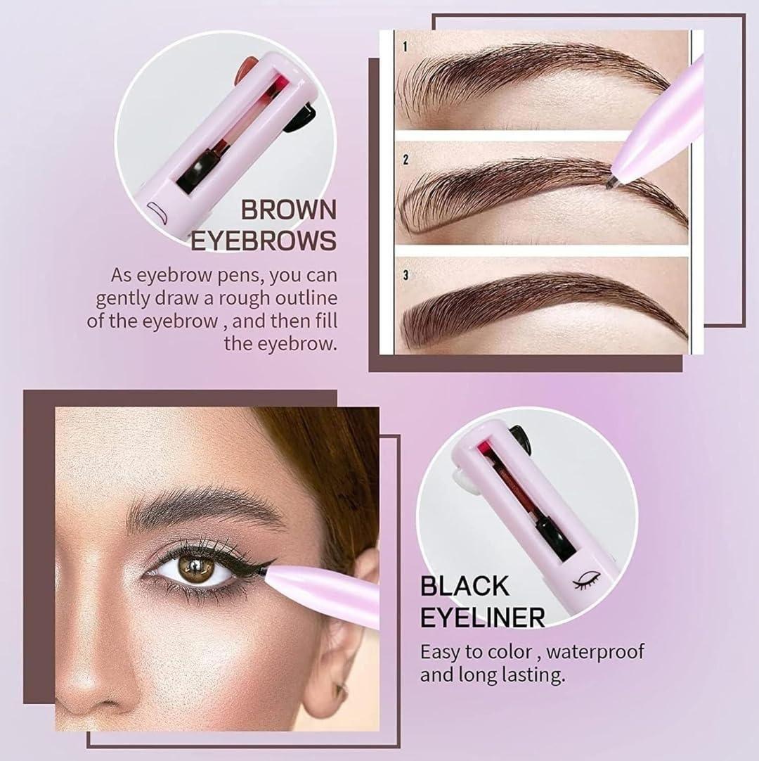 Katelia Beauty Touch-Up 4-in-1 Makeup Pen – Concealer, Eye/Brow Liner, Lip/Blush & Brightener