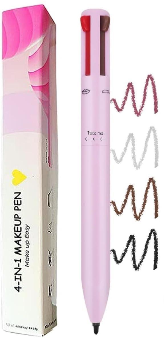 Katelia Beauty Touch-Up 4-in-1 Makeup Pen – Concealer, Eye/Brow Liner, Lip/Blush & Brightener