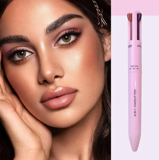 Katelia Beauty Touch-Up 4-in-1 Makeup Pen – Concealer, Eye/Brow Liner, Lip/Blush & Brightener