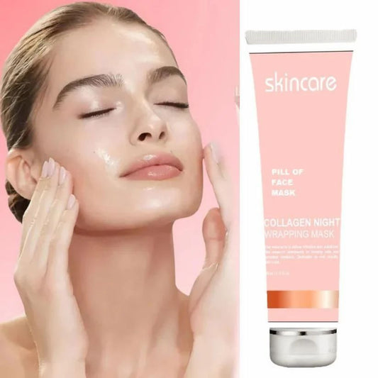 Korean Collagen Night Peel Off Mask – Anti-Ageing