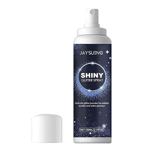 ShimmerGlow Glitter Spray – Hair & Body Party Shine Mist