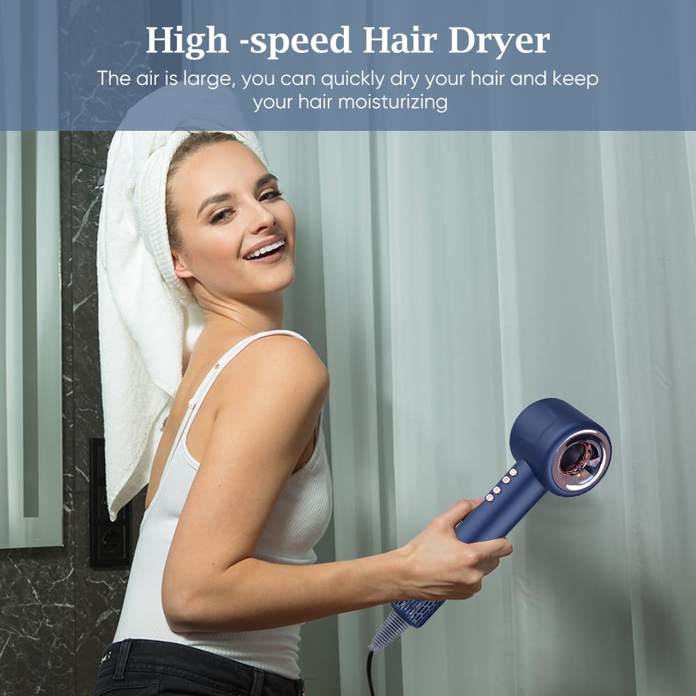 2000W High-Speed Hair Dryer – 110,000 RPM Motor