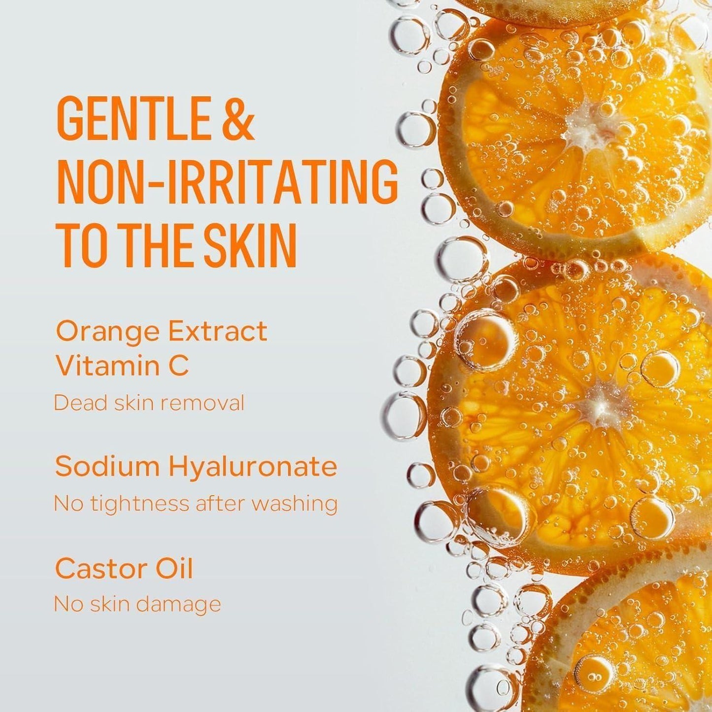 Orange Enzyme Exfoliating Brightening Gel – Glowing Skin 100g