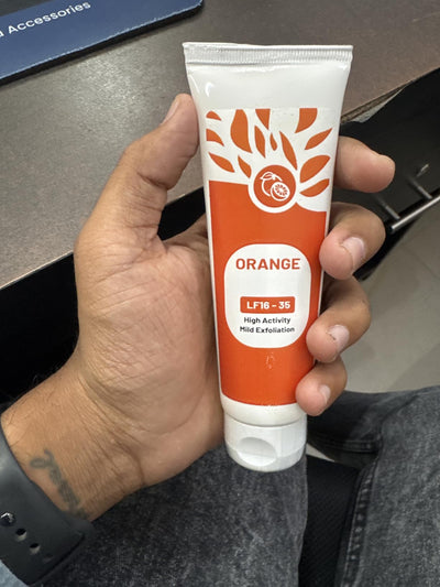 Product is very good.I have used it 3 times a week for best results.Must buy this product for clearing dead cells from skin.