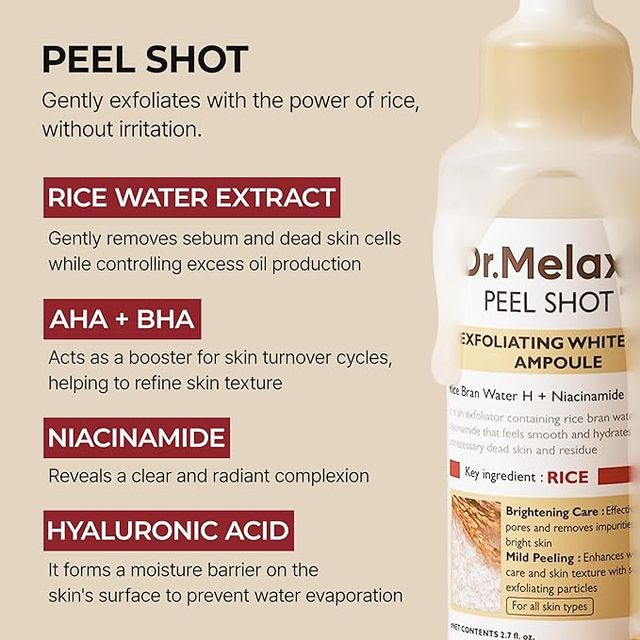 Rice Peel Glow Serum Ampoule – Radiant Skin Pack of 2