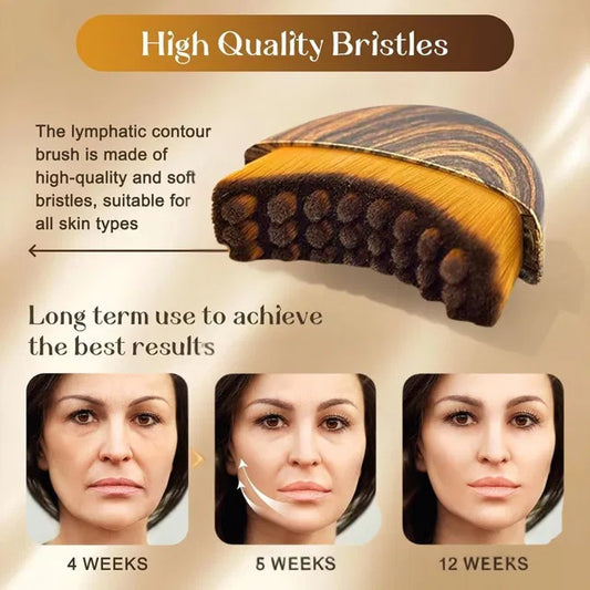 LymphLift™ Wooden Facial Contour & Lymphatic Drainage Brush