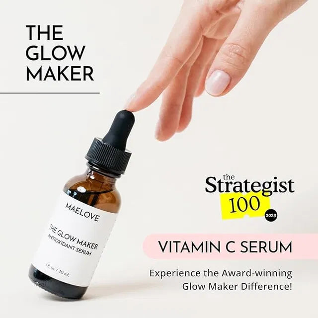 MAELOVE Vitamin C Serum – Brighten, Hydrate & Glow Daily