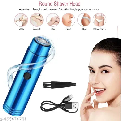 Mini Pocket Electric Shaver – Waterproof for Men & Women