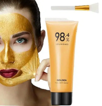 ✨ 98.4% Gold Peel-Off Mask – Instant Glow, Deep Pore Cleansing & Skin Tightening