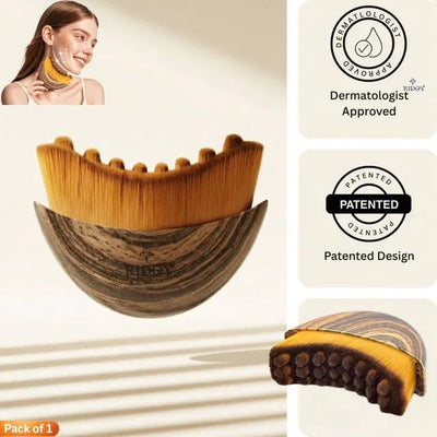 LymphLift™ Wooden Facial Contour & Lymphatic Drainage Brush