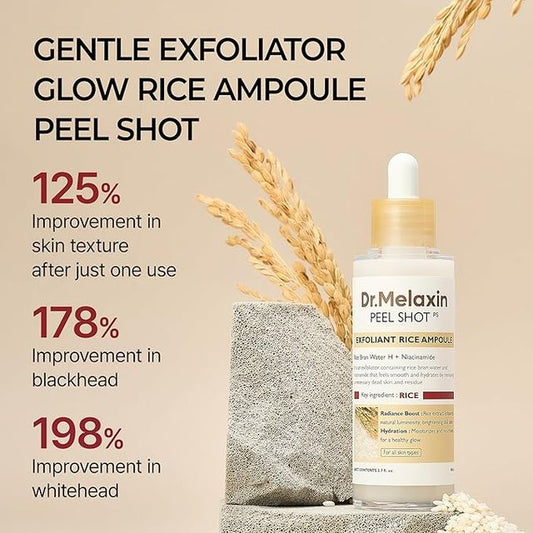 Rice Peel Glow Serum Ampoule – Radiant Skin Pack of 2