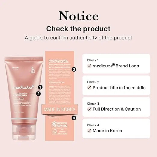 ✨ Collagen Overnight Wrapping Mask – Hydrating Peel-Off Mask for Firmer, Radiant Skin